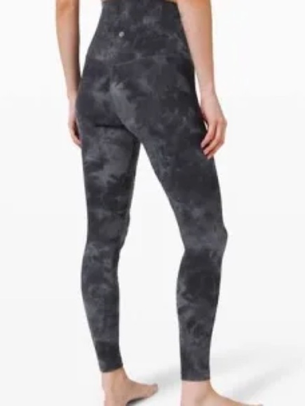 lululemon athletica Dark Charcoal Marble High-Rise Leggings